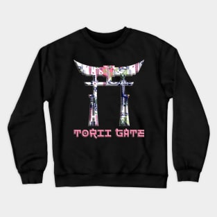 Torii Traditional Japanese Gate Japanese Flag Japan Symbol 50 Crewneck Sweatshirt